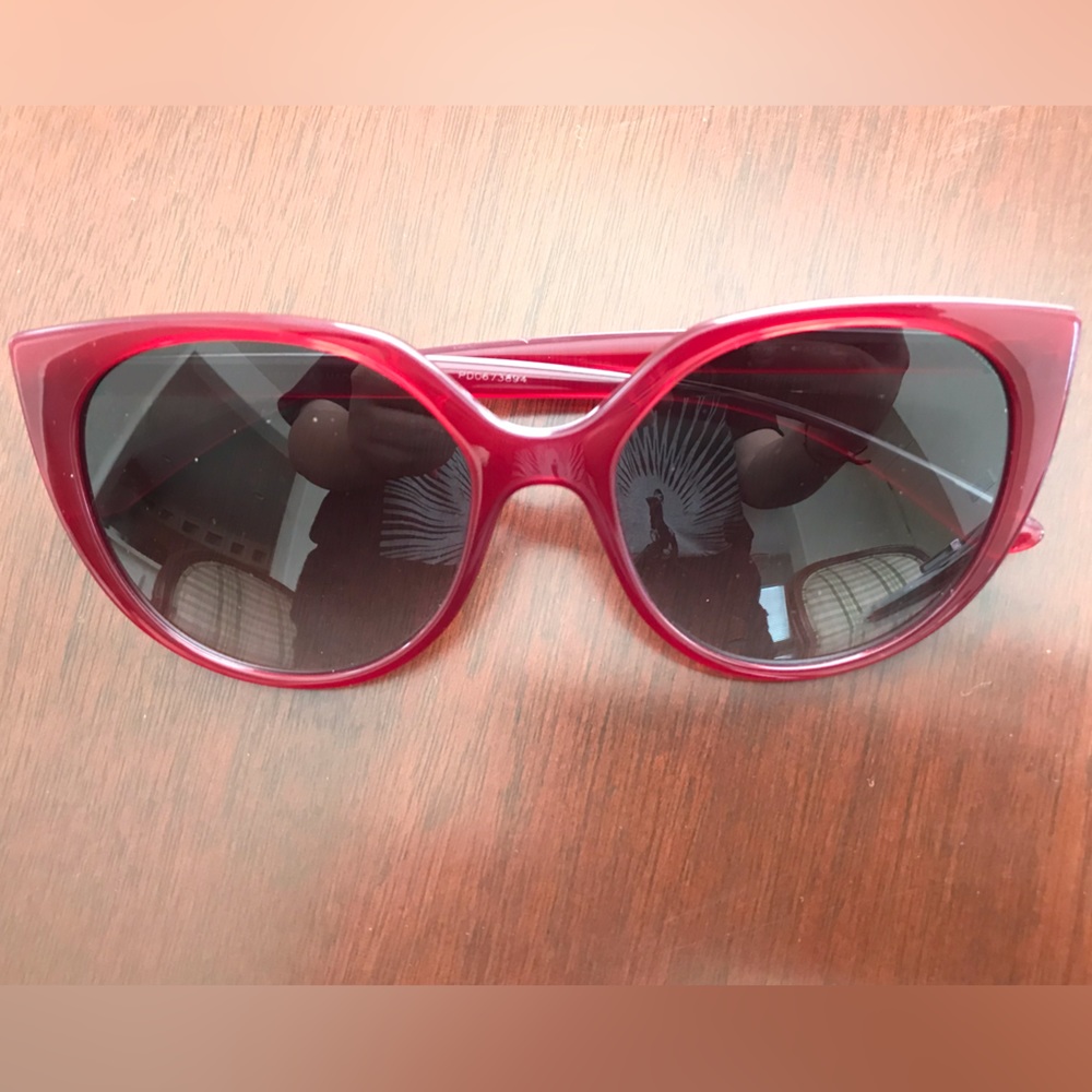 Dolce & Gabbana Red Sunglasses